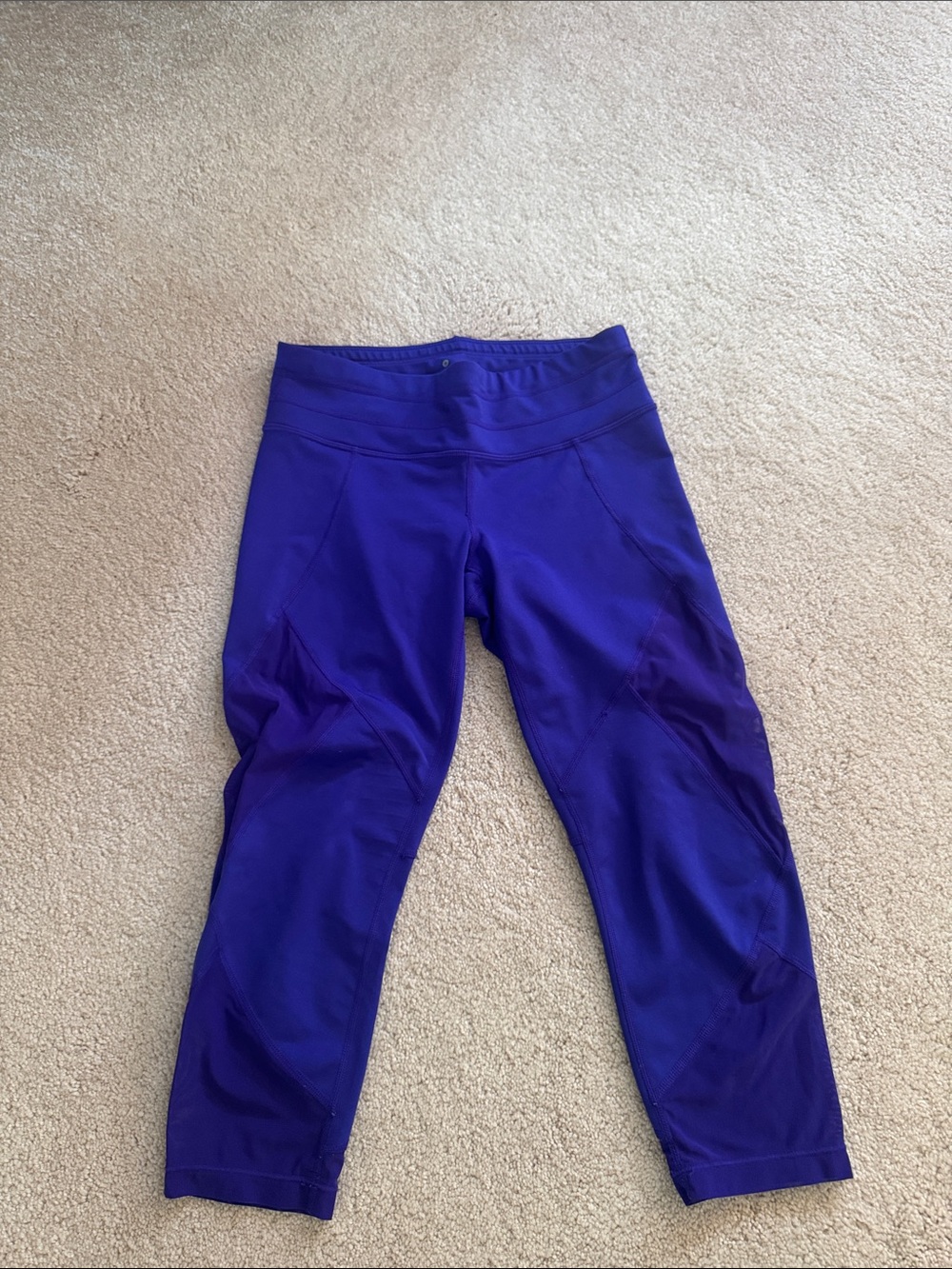 lululemon athletica Purple Active Crop Leggings